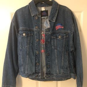 Like New Vintage Planet Hollywood Jean jacket